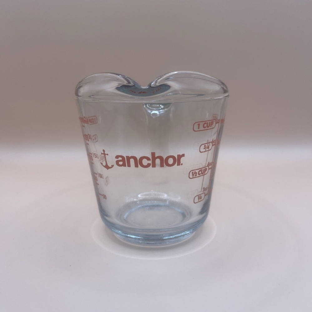 Anchor Hocking Glass 8 oz (1cup) Measuring Cup